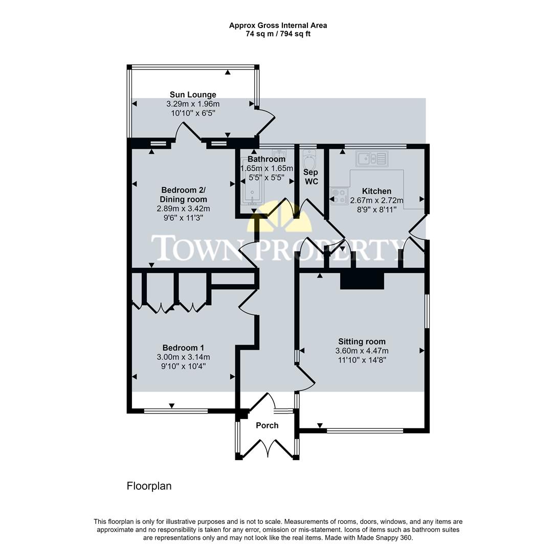 Property Details for Dene Drive Eastbourne BN22 0EX Town Property